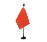 AZ FLAG - Dubai Table Flag 4'' x 6'' - UAE Emirate of Dubai Office Mini Banner 100% Polyester 15 x 10 cm - Mini Desk Flag with 10'' Pole and Black Plastic Base