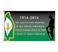 AZ FLAG Easter Rising Freedom in Ireland Flag 150x90 cm 2 Grommets