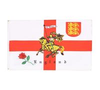 AZ FLAG - England Saint George Charger Flag - 2x3 Ft - 100D Polyester English Banner with Two Metal Grommets - Fade Resistant - Vivid Colors - 2' x 3' Feet - 90x60 Cm