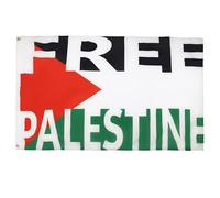 AZ FLAG - Free Palestine Flag - 3x5 Ft - 100D Polyester Palestinian Banner with Two Metal Grommets - Fade Resistant - Vivid Colors - 3' x 5' Feet - 150x90 Cm
