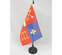AZ FLAG French Department of Vaucluse Table Flag 21x14 cm Plastic Base