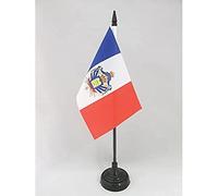 AZ FLAG French July Monarchy 1830-1848 Table Flag 15x10 cm Plastic Base