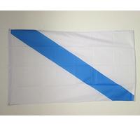 AZ FLAG - Galicia Without Arms Flag - 2x3 Ft - 100D Polyester Spanish Region Of Galicia Banner with Two Metal Grommets - Fade Resistant - Vivid Colors - 2' x 3' Feet - 90x60 Cm