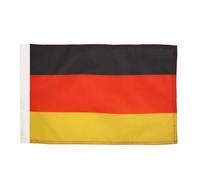 AZ FLAG - Germany Flag - 18'' x 12'' - 100% Polyester German Small Banner with Sleeve - Fade Resistant - Vivid Colors - 18x12 in - 45x30 Cm
