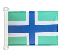 AZ FLAG Gloucestershire New county Nautical Flag 18'' x 12'', County of Glos., England flags 30 x 45 cm, Banner 12x18 in for boat