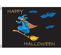 AZ FLAG - Halloween Witch Flag - 2x3 Ft - 100D Polyester Halloween Banner with Two Metal Grommets - Fade Resistant - Vivid Colors - 2' x 3' Feet - 90x60 Cm