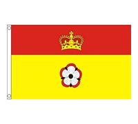AZ FLAG - Hampshire County Flag - 2x3 Ft - 100D Polyester County Of Hants. - England Banner with Two Metal Grommets - Fade Resistant - Vivid Colors - 2' x 3' Feet - 90x60 Cm