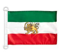 AZ FLAG Iran Old Persia Boat Flag 45x30 cm Mesh Polyester Plastic Rings