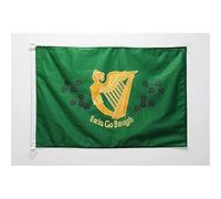 AZ FLAG Ireland Erin Go Bragh Nautical Flag 18'' x 12'', Irish Erin go Braugh flags 30 x 45 cm, Banner 12x18 in for boat