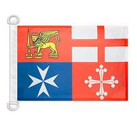 AZ FLAG Italy 4 maritime republics Boat Flag 45x30 cm Plastic Rings