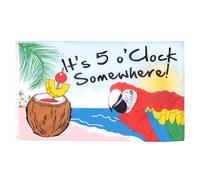 AZ FLAG It's 5 o'Clock Somewhere Flag 90x60 cm 100D Polyester 2 Grommets
