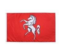 AZ FLAG - Kent County Flag - 2x3 Ft - 100D Polyester County Of Kent - England Banner with Two Metal Grommets - Fade Resistant - Vivid Colors - 2' x 3' Feet - 90x60 Cm