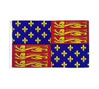 AZ FLAG - King Edward Iii Of England Flag - 2x3 Ft - 100D Polyester Kingdom Of England Banner with Two Metal Grommets - Fade Resistant - Vivid Colors - 2' x 3' Feet - 90x60 Cm