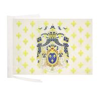 AZ FLAG - Kingdom of France Coat of arms Flag - 18'' x 12'' - 100% Polyester french royal Small Banner with Two Cords - Fade Resistant - Vivid Colors - 18x12 in - 45x30 Cm