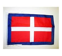 AZ FLAG - Kingdom of Savoy Flag - 18'' x 12'' - 100% Polyester Duchy of Savoy Small Banner with Two Cords - Fade Resistant - Vivid Colors - 18x12 in - 45x30 Cm