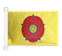 AZ FLAG Lancashire New county Nautical Flag 18'' x 12'', County of Lancashire, England flags 30 x 45 cm, Banner 12x18 in for boat