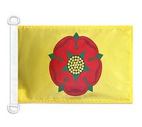 AZ FLAG Lancashire New county Nautical Flag 18'' x 12'', County of Lancashire, England flags 30 x 45 cm, Banner 12x18 in for boat