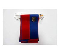AZ FLAG - Liechtenstein Bunting Flag - 40 Ft Garland with 20 Landtag Flags 18'' x 12'' - 100% Polyester String Pennant - 12 meters