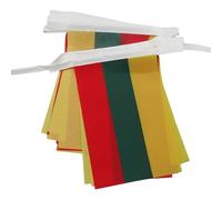 AZ FLAG Lithuania Bunting 6 m 20 flags Light Polyester 21x15 cm