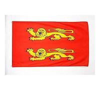 AZ FLAG - Lower Normandy Flag - 3x5 Ft - Light Polyester French Region Of Basse-Normandie Banner with Two Brass Eyelets - Fade Resistant - Vivid Colors - 3' x 5' Feet - 150x90 Cm