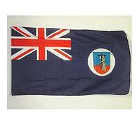 AZ FLAG - Montserrat Flag - 2x3 Ft - 100D Polyester Montserratian - English Banner with Two Metal Grommets - Fade Resistant - Vivid Colors - 2' x 3' Feet - 90x60 Cm