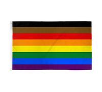 AZ FLAG - More Colour More Pride Rainbow Flag - 2x3 Ft - 100D Polyester Lgbt Banner with Two Metal Grommets - Fade Resistant - Vivid Colors - 2' x 3' Feet - 90x60 Cm