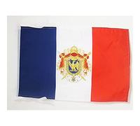 AZ FLAG - Napoleon III Second French Empire Flag - 18'' x 12'' - 100% Polyester France - Imperial Bonapartist Small Banner with Two Cords - Fade Resistant - Vivid Colors - 18x12 in - 45x30 Cm