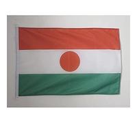 AZ FLAG - Niger Nautical Flag - 18'' x 12'' - For Outdoor and Boat - Nigerian Banner Knitted Polyester with Two Plastic Rings - Vivid Colors - 12x18 in - 45x30 Cm