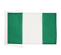 AZ FLAG Nigeria Flag 45x30 cm Nigerian Light Polyester Cords