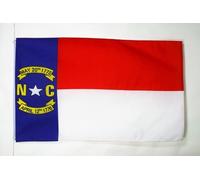 AZ FLAG - North Carolina Flag - 3x5 Ft - Light Polyester Us State Of Caroline Du Nord Banner with Two Brass Eyelets - Fade Resistant - Vivid Colors - 3' x 5' Feet - 150x90 Cm