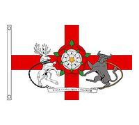 AZ FLAG - Northamptonshire County Flag - 3x5 Ft - 100D Polyester County Of Northants. - England Banner with Two Metal Grommets - Fade Resistant - Vivid Colors - 3' x 5' Feet - 150x90 Cm