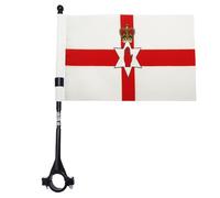 AZ FLAG Northern Ireland Bike Flag 21x15 cm Light Polyester Plastic Pole