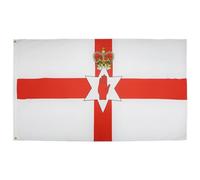 AZ FLAG - Northern Ireland Flag - Large 5x8 Ft - 100D Polyester Irish Big Banner with Two Metal Grommets - Fade Resistant - Vivid Colors - 5' x 8' Feet - 250x150 Cm