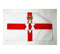 AZ FLAG - Northern Ireland Flag - Large 5x8 Ft - 100D Polyester Irish Big Banner with Two Metal Grommets - Fade Resistant - Vivid Colors - 5' x 8' Feet - 250x150 Cm