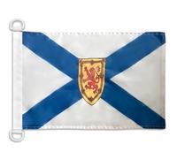 AZ FLAG - Nova Scotia Nautical Flag - 18'' x 12'' - For Outdoor and Boat - Canada - Canadian region of Nova Scotia Banner Knitted Polyester with Two Plastic Rings - Vivid Colors - 12x18 in - 45x30 Cm