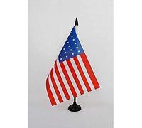 AZ FLAG Odessa Oblast Table Flag 21x14 cm 100D Polyester Plastic Base