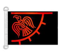 AZ FLAG - Odin Craven Nautical Flag - 18'' x 12'' - For Outdoor and Boat - Woden - Norse mythology Banner Knitted Polyester with Two Plastic Rings - Vivid Colors - 12x18 in - 45x30 Cm