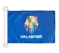 AZ FLAG Oklahoma Nautical Flag 18'' x 12'', US state of Oklahoma flags 30 x 45 cm, Banner 12x18 in for boat