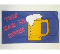 AZ FLAG - Open Bar Flag - 2x3 Ft - 100D Polyester Beer Banner with Two Metal Grommets - Fade Resistant - Vivid Colors - 2' x 3' Feet - 90x60 Cm
