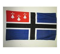AZ FLAG - Pays de Saint-Malo Flag - 3x5 Ft - Bro Sant-Maloù Banner with Sleeve - 100% Polyester - Fade Resistant - Vivid Colors - 3' x 5' Feet - 150x90 Cm