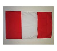 AZ FLAG - Peru Without Arms Flag - 3x5 Ft - 100D Polyester Peruan Civil Banner with Two Metal Grommets - Fade Resistant - Vivid Colors - 3' x 5' Feet - 150x90 Cm