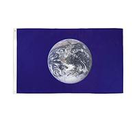 AZ FLAG - Planet Earth Flag - 2x3 Ft - 100D Polyester Terra Banner with Two Metal Grommets - Fade Resistant - Vivid Colors - 2' x 3' Feet - 90x60 Cm