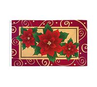 AZ FLAG - Poinsettias Flag - 2x3 Ft - 100D Polyester Christmas Flower Banner with Two Metal Grommets - Fade Resistant - Vivid Colors - 2' x 3' Feet - 90x60 Cm