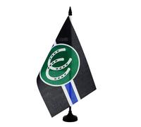 AZ FLAG Pony Play Pride Table Flag 5'' x 8'' - LGBT ponyplay Office Decoration 100% Polyester 21 x 14 cm - Mini Desk Flag with Pole and Black Plastic Base