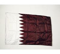AZ FLAG - Qatar Flag - 2x3 Ft - Qatari Banner with Sleeve - 100% Polyester - Fade Resistant - Vivid Colors - 2' x 3' Feet - 90x60 Cm