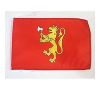 AZ FLAG Royal Standard of Norway Flag 45x30 cm 100D Polyester Cords