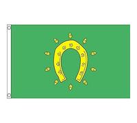 AZ FLAG Rutland county Flag 150x90 cm 100D Polyester 2 Grommets | Indoor and outdoor use 3x5 ft decorative flag double stitched seams and reinforced edges with metal grommets