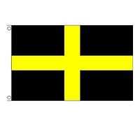 AZ FLAG - Saint David'S Flag - 2x3 Ft- 100D Polyester Dewi Sant Banner with Two Metal Grommets - Fade Resistant - Vivid Colors - 2' x 3' Feet - 90x60 Cm