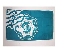 AZ FLAG - Seattle City Flag - 3x5 Ft - 100D Polyester Washington State - Usa Banner with Two Metal Grommets - Fade Resistant - Vivid Colors - 3' x 5' Feet - 150x90 Cm
