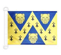 AZ FLAG Shropshire New county Nautical Flag 18'' x 12'', County of Salop, England flags 30 x 45 cm, Banner 12x18 in for boat